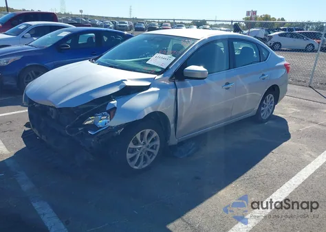 2019 Nissan Sentra Sv из США, поврежденный, VIN 3N1AB7AP0KL624084